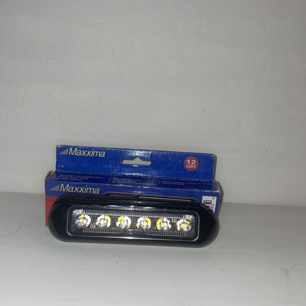 MAXXIMA M20389GYCL-DC Thin Low Profile Dual Color Warning Strobe